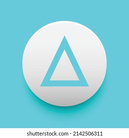 Blockchain based secure Cryptocurrency coin SALT (SALT) icon isolated on colored background. Digital virtual money tokens. Decentralized finance technology illustration. Altcoin Vector logos.