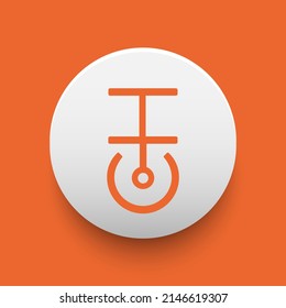 Blockchain based secure Cryptocurrency coin ShipChain (SHIP) icon isolated on colored background. Digital virtual money tokens. Decentralized finance technology illustration. Altcoin Vector logos.
