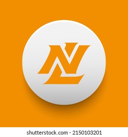 Blockchain based secure Cryptocurrency coin NoLimitCoin (NLC2) icon isolated on colored background. Digital currency. Altcoin symbol. Vector Illustration