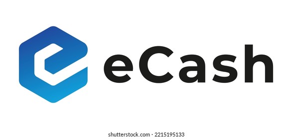 Blockchain based secure Cryptocurrency coin eCash (XEC) icon isolated on colored background. Digital virtual money tokens. Decentralized finance technology illustration. Altcoin Vector logos.