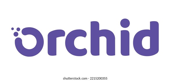 Blockchain based secure Cryptocurrency coin Orchid (OXT) icon isolated on colored background. Digital virtual money tokens. Decentralized finance technology illustration. Altcoin Vector logos.