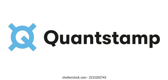 Icono de Quantstamp (QSP) de moneda de criptodivisa segura basado en Blockchain aislado en fondo de color. El dinero virtual digital se necesita. Ilustración descentralizada de la tecnología financiera. Logotipos de Altcoin Vector.