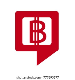 Blockchain Bitcoin Crypto currency sign icon