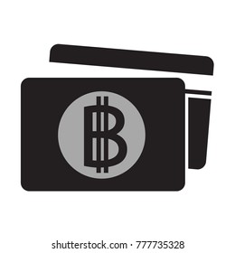 Blockchain Bitcoin Crypto currency sign icon
