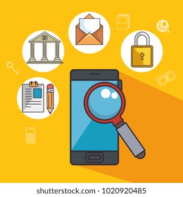 blockchain and bitcoin technology concept 