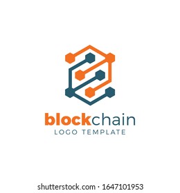 Blockchain & Crypto Currency Logo Template