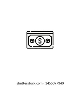 Blockchain Cryptocurrency Icon. Modern computer network technology sign. Digital graphic symbol. Bitcoin mining