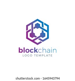 Blockchain & Cryptocurrency Logo Template