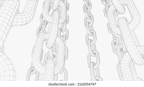 Tecnología digital Blockchain. Fondo vectorial de datos grandes. Fondo vectorial de tecnología de criptodivisa.