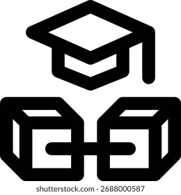 Blockchain Education, Blockchain Learning, Blockchain Course Outline Icon