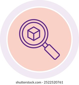 Ícone ou Ilustração do Blockchain Explorer para Rastreamento e Análise de Transações