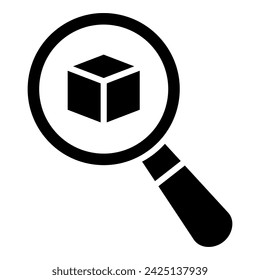 Blockchain Explorer icon line vector illustration