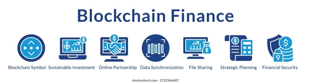 Blockchain Finance Platform para criptomonedas DeFi Smart Contracts Aplicaciones descentralizadas y Elementos digitales seguros