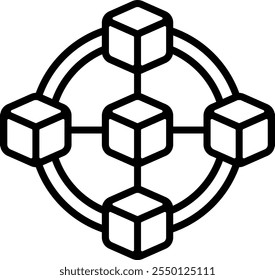 blockchain fintech blockchain tech kryptowährung technologie verbindung 4814