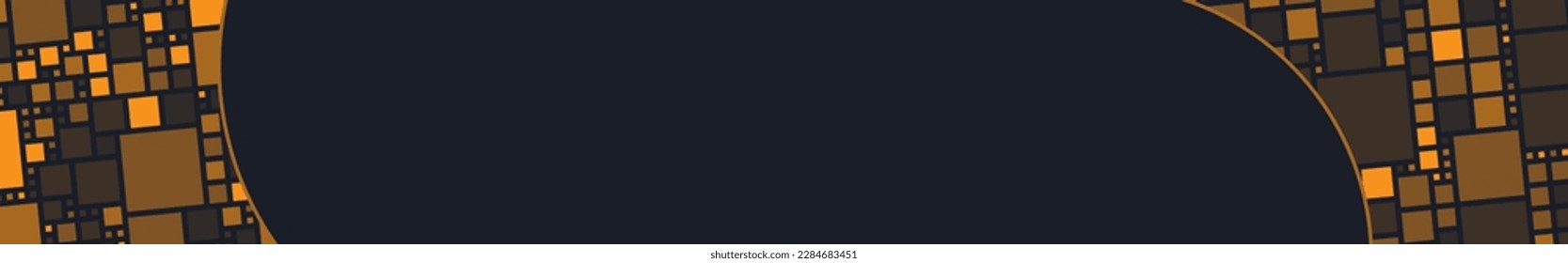 Blockchain information technology mobile leaderboard ad banner