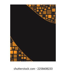 Blockchain information technology smartphone social post background.
