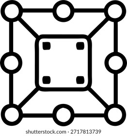 Marco inspirado en blockchain con concepto de nodos conectados a medida que Camera gira alrededor de un marco compuesto de nodos interconectados y líneas que representan una blockchain. Las conexiones se iluminan para deletrear Tendencias. La estructura geométrica enmarca un espacio en blanco para el contenido. en Foto Stock Concepto, espacio de copia para publicidad o Anuncio con Foto Realista como detalle de alta calidad --ar 7:2