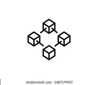131,046 Blockchain icon Images, Stock Photos & Vectors | Shutterstock
