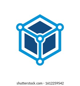 Blockchain Logo can be used for company, icon, and others.
