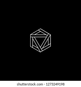 Blockchain Logo Template. Technology Vector Design. Cryptocurrency Illustration