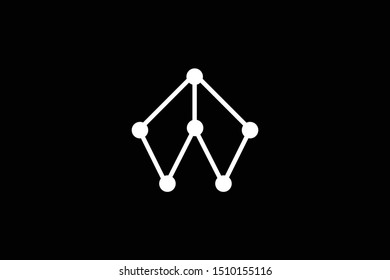 Blockchain Logo Template. Technology Vector Design. Cryptocurrency Illustration