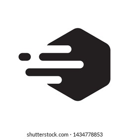 Block-chain logo template vector icon design