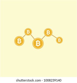 Blockchain Logo Vector Template Design