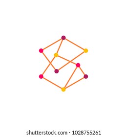 blockchain network crypto bitcoin ethereum cryptocurrency logo