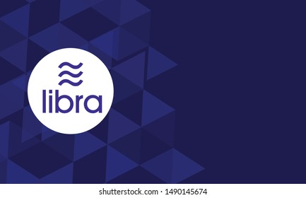 Blockchain on digital background,cryptocurrency coin sign