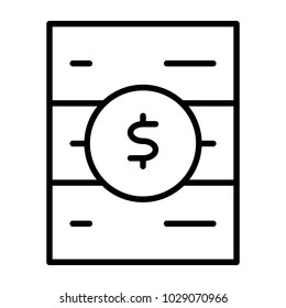 Blockchain Server Line Icon.  96x96 for Web Graphics and Apps.  Simple Minimal Pictogram. Vector