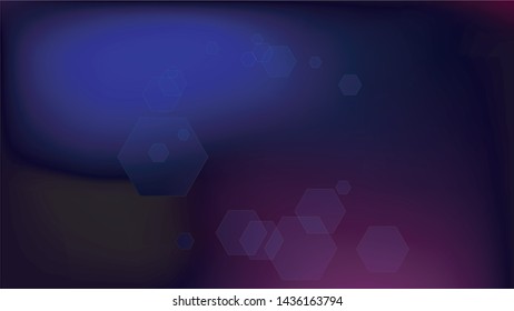 Blockchain Technology Background. Blue Digital Pattern. Bussines Concept Banner. Blockchain Vector Concept Illustration. Vector  Technology Blockchain Background.