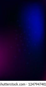 Blockchain Technology Background. Digital Tehnology Backdrop. Vertical Template BG for Mobile Device. Futuristic Cyberspace with Hexagon Fractals. Vector  Technology Blockchain Background.