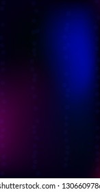 Blockchain Technology Background. Digital Tehnology Backdrop. Futuristic Cyberspace with Hexagon Fractals. Vertical Template BG for Mobile Device. Vector  Technology Blockchain Background.