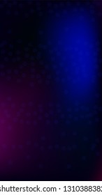 Blockchain Technology Background. Digital Tehnology Backdrop. Futuristic Cyberspace with Hexagon Fractals. Vertical Template BG for Mobile Device. Vector  Technology Blockchain Background.