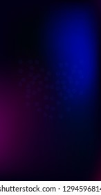 Blockchain Technology Background. Futuristic Cyberspace with Hexagon Fractals. Digital Tehnology Backdrop. Vertical Template BG for Mobile Device. Vector  Technology Blockchain Background.