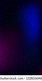 Blockchain Technology Background. Futuristic Cyberspace with Hexagon Fractals. Digital Tehnology Backdrop. Vertical Template BG for Mobile Device. Vector  Technology Blockchain Background.