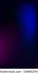 Blockchain Technology Background. Futuristic Cyberspace with Hexagon Fractals. Digital Tehnology Backdrop. Vertical Template BG for Mobile Device. Vector  Technology Blockchain Background.