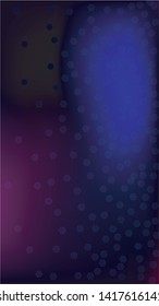 Blockchain Technology Background. Futuristic Cyberspace with Hexagon Fractals. Digital Tehnology Backdrop. Vertical Template BG for Mobile Device. Vector  Technology Blockchain Background.