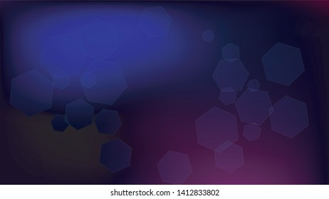 Blockchain Technology Background. Blockchain Vector Concept Illustration. Blue Digital Pattern. Bussines Concept Banner. Vector  Technology Blockchain Background.