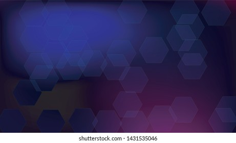 Blockchain Technology Background. Blockchain Vector Concept Illustration. Blue Digital Pattern. Bussines Concept Banner. Vector  Technology Blockchain Background.