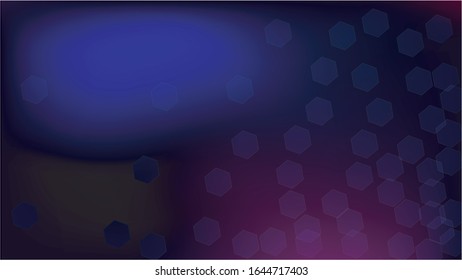 Blockchain Technology Background. Blockchain Vector Concept Illustration. Blue Digital Pattern. Bussines Concept Banner. Vector  Technology Blockchain Background.