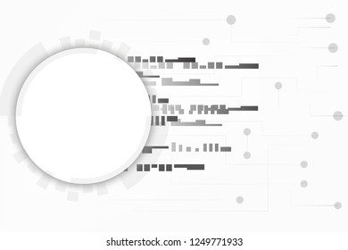 Blockchain Technology connect together concept background vector eps10.