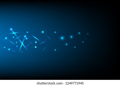 Blockchain Technology connect together concept background vector eps10.