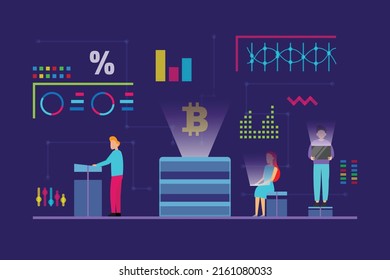 Blockchain technology - Cryptocurrency marketplace - Analyzing bitcoin price trend