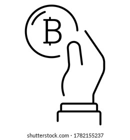 Blockchain Technology Digital Currency, E-wallet icon