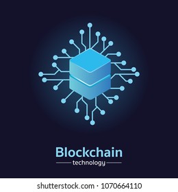 Blockchain technology logo I