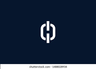 Blockchain technology logo icon template. Cryptocurrency and bitcoin logotype illustration. Clean creative minimal monochrome crypto symbol