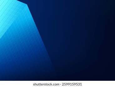 Blockchain technology, a series of square boxes that connect together, represents the technology of storing data linked as a network through computer encryption. Data will be forwarded on the network.