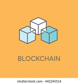 Blockchain Vector Icon