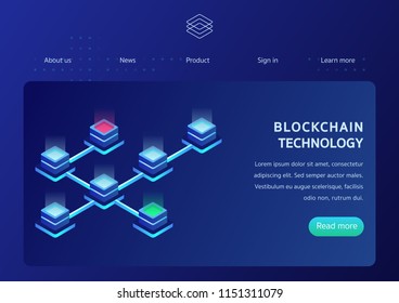 Blockchain webpage design II